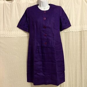 Liz Claiborne | Dresses | Liz Claiborne White Sleeveless A Line Dress 6 |  Poshmark